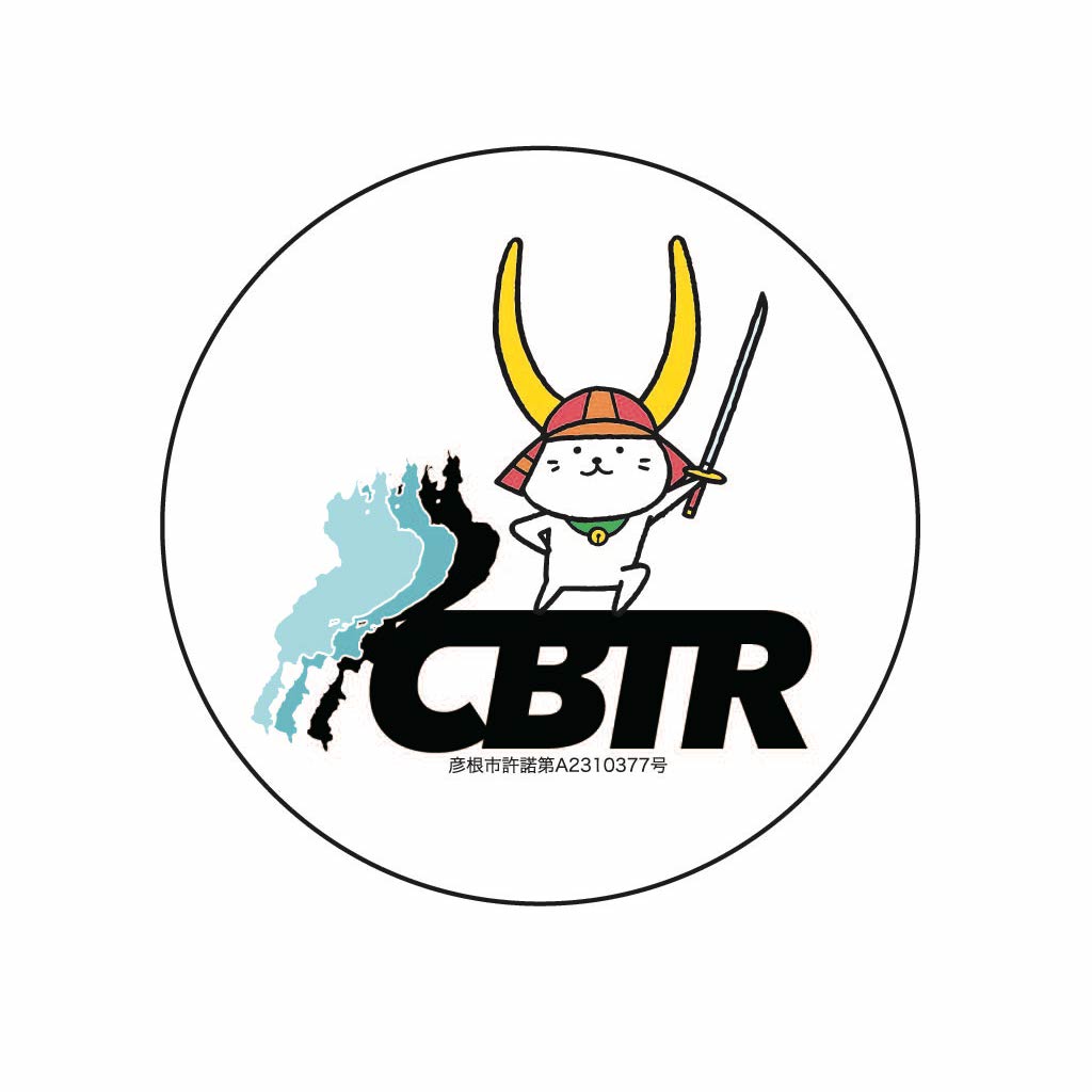 【寄付企画商品】CBTR×剣ひこにゃん限定コラボステッカー